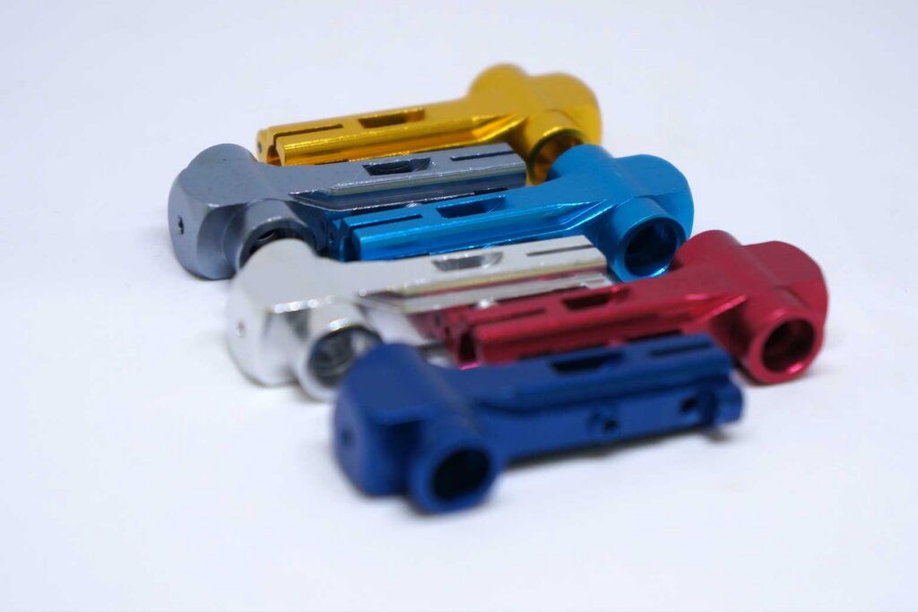 colorful products from surface treatment