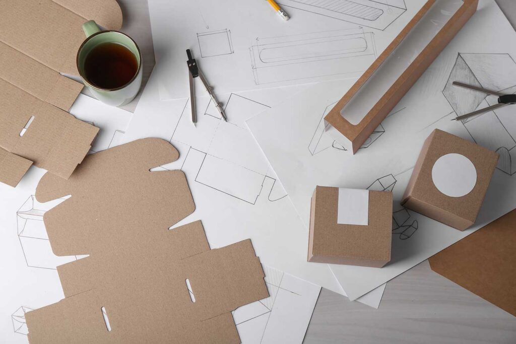 custom packaging drawings