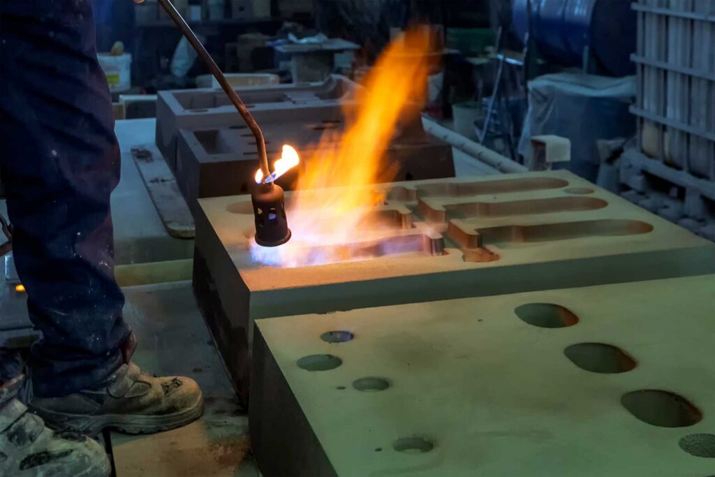 sand casting