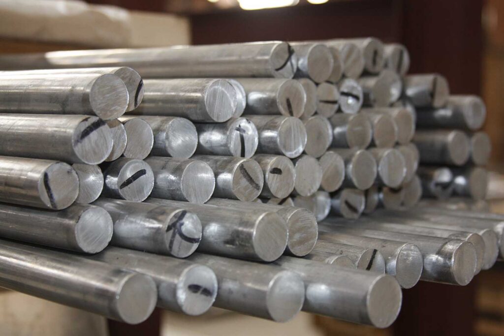 metal rods